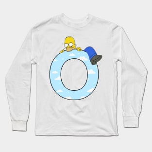 Simpsons letter Long Sleeve T-Shirt